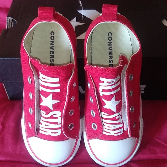"SOLD" Toddler Converse  CTAS Simple Slip Ox - Picture 7 of 9